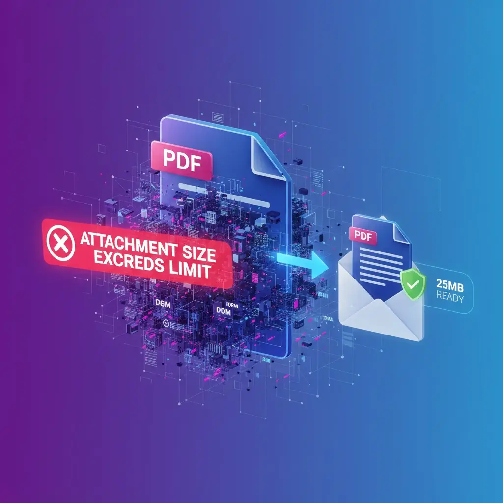 How to Send Large PDF Files via Email Without Crashing the Inbox