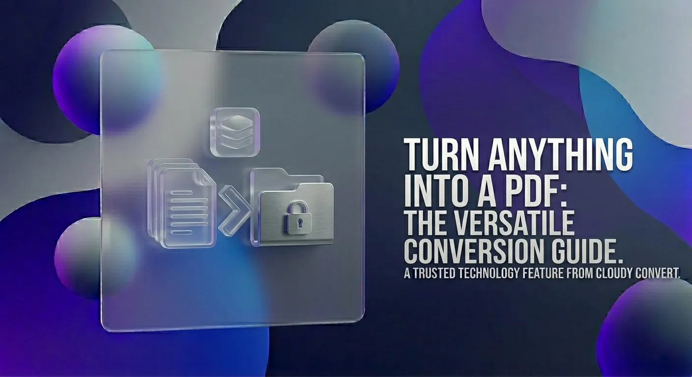 Turn Anything Into a PDF: Images, Notes, & Webpages