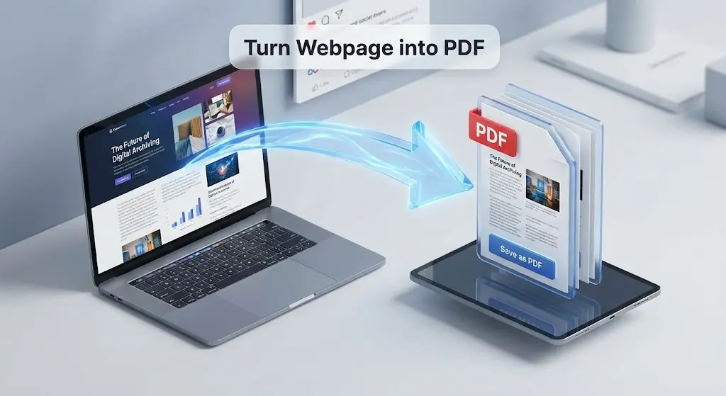 How to Turn a Live Webpage into a PDF for Archiving