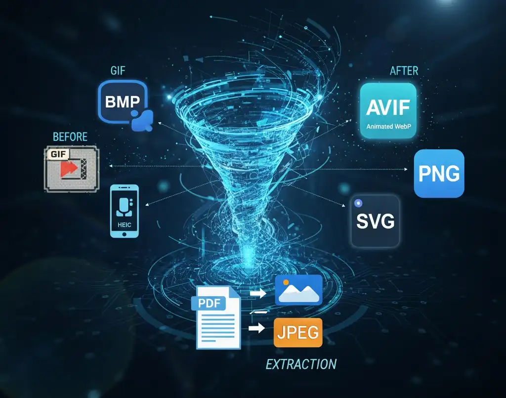 The Ultimate Format Guide: When to use AVIF, WebP, or PNG